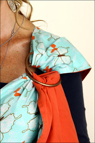 Rockin' Baby Sling Adjustable Ring