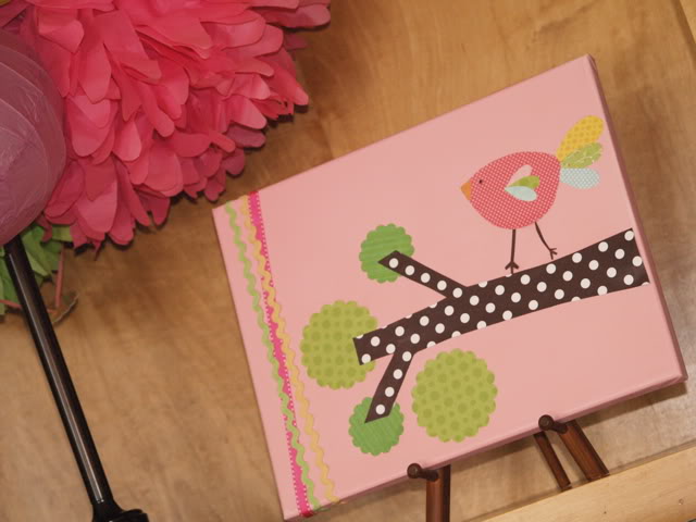bird themed baby shower