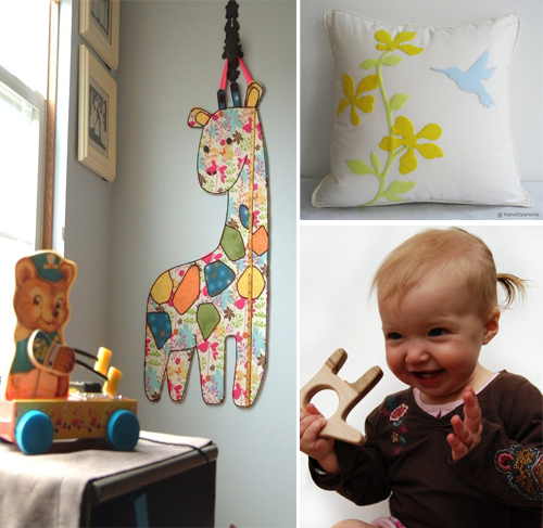 i love to love handmade gifts for baby
