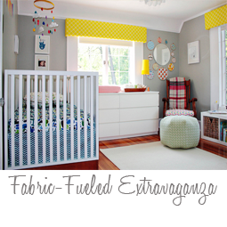 Grey and Yellow Fabric Nursery Grey and Yellow Fabric Nursery