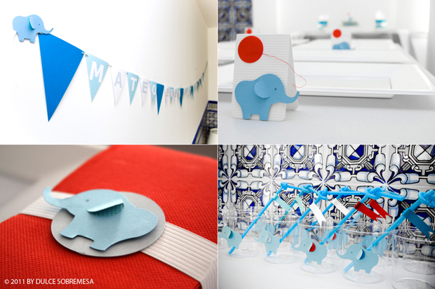 blue elephant modern first birthday blue elephant modern first birthday