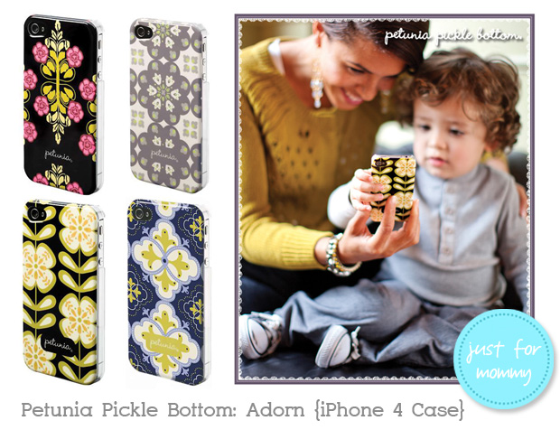 petunia pickle bottom iphone case