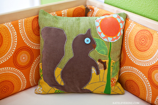 Forest Theme Nursery Pillow Decor