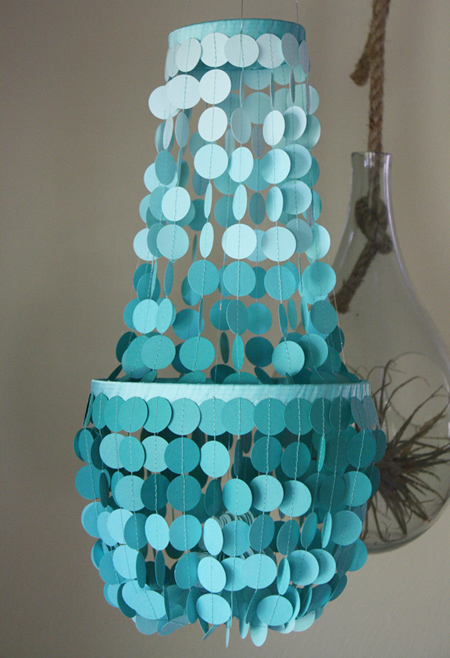 Blue Chandelier Mobile Baby Hanging Etsy Handmade Blue Chandelier Mobile Baby Hanging Etsy Handmade
