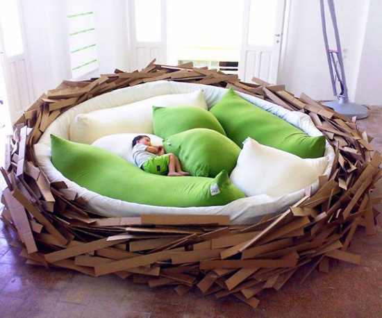 Giant Bird Nest Bed