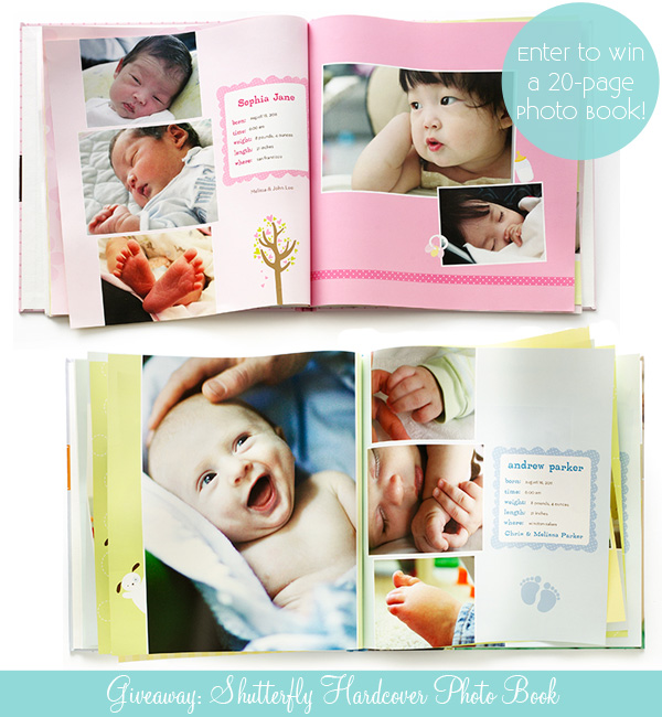 giveaway shutterfly photo book