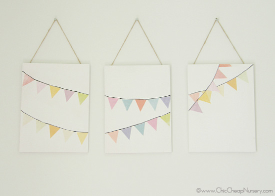 How to: Bunting Art