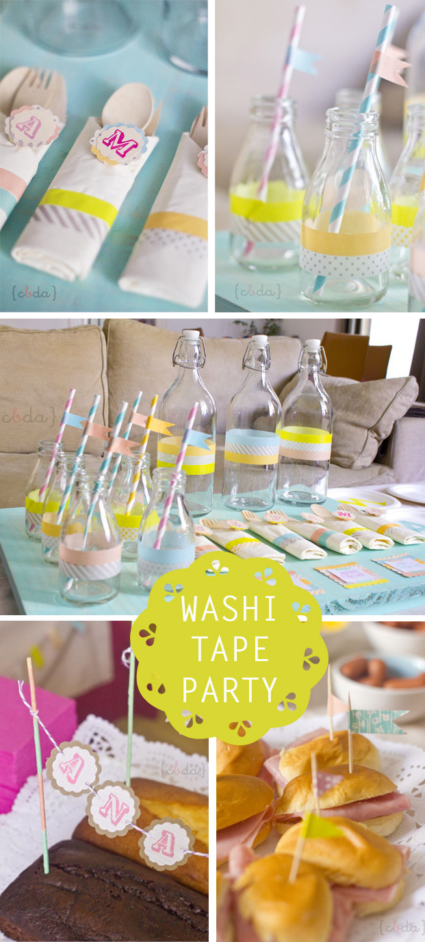 Washi Tape Party Ideas